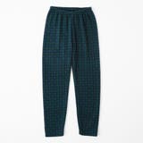 グリーン(ブラックウォッチ)(M-L) | 【おうち de レギンス】裏毛布パンツ | SUKENO【WOMEN】