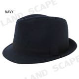 Lサイズ【大きいサイズ】シンプルメルトン中折れ ハット 大きいサイズ | SUNY PLACE  | 詳細画像3 