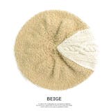 サイドケーブル編みベレー | SUNY PLACE | 詳細画像4