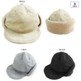 クロスコーデュロイプードルボアフライトキャス | SUNY PLACE | 詳細画像1