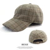 グレンチェックローキャップ | SUNY PLACE  | 詳細画像3 