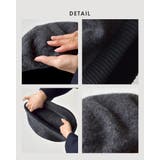 帽子 リブニットフェルトベレー帽 レディース | SUNY PLACE | 詳細画像8