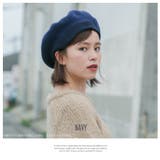 帽子 リブニットフェルトベレー帽 レディース | SUNY PLACE | 詳細画像19