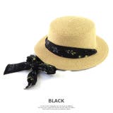レトロフラワーリボンカンカン帽[ECS7-039] LADY'S サニプレ | SUNY PLACE  | 詳細画像3 