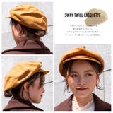 帽子 キャスケット 3WAYツイルキャス | SUNY PLACE | 詳細画像11