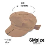 帽子 2WAYスタイルバックリボンキャス メンズ | SUNY PLACE | 詳細画像7