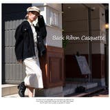 帽子 2WAYスタイルバックリボンキャス メンズ | SUNY PLACE | 詳細画像8