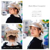 帽子 2WAYスタイルバックリボンキャス メンズ | SUNY PLACE | 詳細画像9
