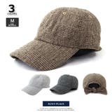 グレンチェックバックリボンキャップ レディース 帽子 | SUNY PLACE | 詳細画像1