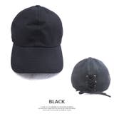 [EVS3-037] バック編み上げツイルキャップ 帽子 レディース | SUNY PLACE  | 詳細画像3 