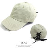 [EVS3-037] バック編み上げツイルキャップ 帽子 レディース | SUNY PLACE  | 詳細画像4 