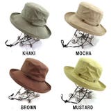 帽子 UVカットツバ広折り畳みハット LAND | SUNY PLACE  | 詳細画像3 