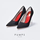 クリア チャンキー ハイヒール パンプス | SVEC | 詳細画像2 