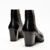 プラットフォーム レザー ハイヒールブーツ / ショートブーツ | SVEC | 詳細画像28 
