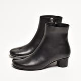 ブラック | 足袋 ブーツ Tabi Boots / 本革 ヒールブーツ | SVEC