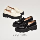 チャンキーソール ベルクロ コインローファー | SVEC | 詳細画像2