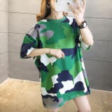 Tシャツ オーバーサイズ カモフラ 迷彩 NXL2047 | SVEC | 詳細画像10 