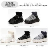 チャンキーソール ダウンブーツ | SVEC | 詳細画像3