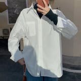 ホワイト | シャツ オーバーサイズ きれい目 秋 秋服 SHP341-1 | SVEC