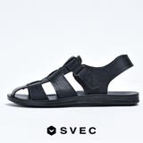ブラック | バックストラップ グルカサンダル | SVEC