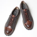 グレー | ２トーン レースアップ カジュアルシューズ | SVEC