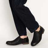 ブラック | かかとが踏めるサイドゴアシューズ / スリッポン | SVEC