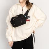 ブラック | ポリエステルキャンバス ウエストバッグ 2way | SVEC