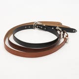 スカルプチャーバックルクロコ柄ベルト | SVEC | 詳細画像7