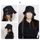 ヴィジュアルアクセサリーバケットハット | SVEC | 詳細画像4 