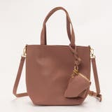 PINK | シボ ポーチトートバッグ | SVEC