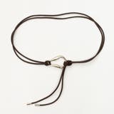 ブラウン | カラビナ風ウエストロープベルト | SVEC