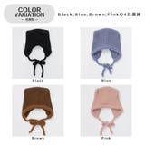 リブ編みネコミミボンネット | SVEC | 詳細画像2