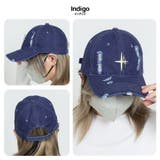 クロスモチーフメタルデニムキャップ | SVEC | 詳細画像19 