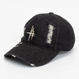 クロスモチーフメタルデニムキャップ | SVEC | 詳細画像3 