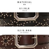 38mm スタッズベルト | SVEC | 詳細画像3