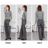 LARU / コットンフライス長袖Tシャツ | SVEC | 詳細画像15