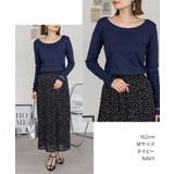 LARU / コットンフライス長袖Tシャツ | SVEC | 詳細画像16