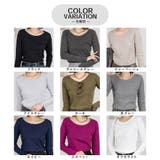 LARU / コットンフライス長袖Tシャツ | SVEC | 詳細画像2