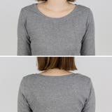 LARU / コットンフライス長袖Tシャツ | SVEC | 詳細画像4