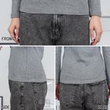 LARU / コットンフライス長袖Tシャツ | SVEC | 詳細画像6