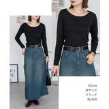 LARU / コットンフライス長袖Tシャツ | SVEC | 詳細画像7