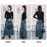 LARU / コットンフライス長袖Tシャツ | SVEC | 詳細画像8