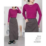 LARU / コットンフライスボートネックロングスリーブシャツ | SVEC | 詳細画像17