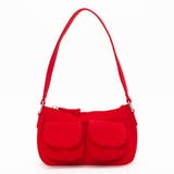 レッド | ミニショルダーバッグ / フラップポケット | SVEC