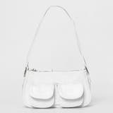 ホワイト | ミニショルダーバッグ / フラップポケット | SVEC