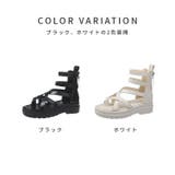 厚底サンダル レディース ブーツサンダル 黒 BSPD003-5 | BitterHoney | 詳細画像32