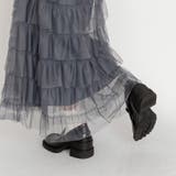 ブロックヒール ペニーローファー パンプス | SVEC | 詳細画像11