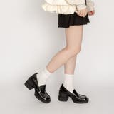 ブロックヒール ペニーローファー パンプス | SVEC | 詳細画像19