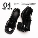 ブロックヒール ペニーローファー パンプス | SVEC | 詳細画像5