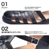 レザー グルカサンダル | SVEC | 詳細画像9